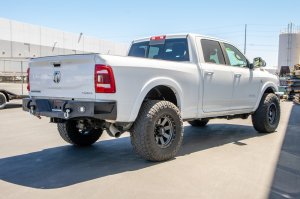 Ram 3500 Rear Bumper - DV8 Offroad - RBDR2-03 with Corner Footsteps and LED Lights - `19-`21 Ram 3500 Rear Bumper - DV8 Offroad - RBDR2-03 with Corner Footsteps and LED Lights - `19-`21